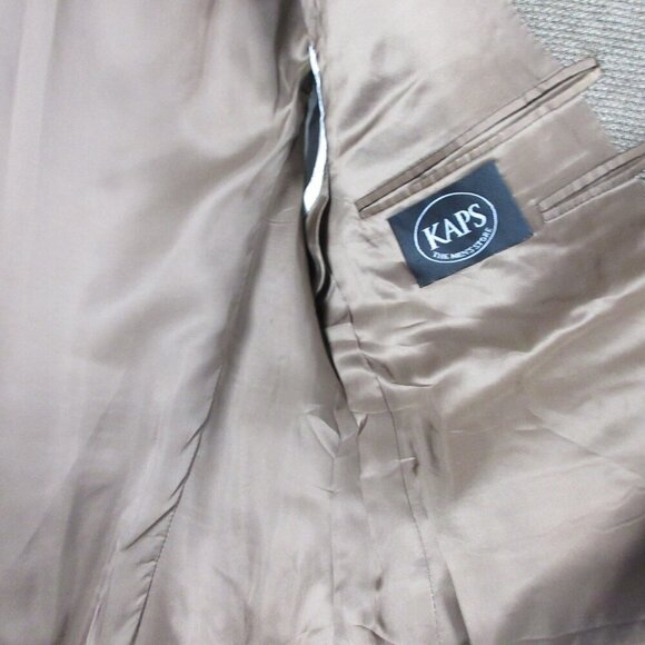 Canali Proposta 100% Wool Blazer Men's Sport Coat Suit 50 Brown Designer 772 - Picture 7 of 16